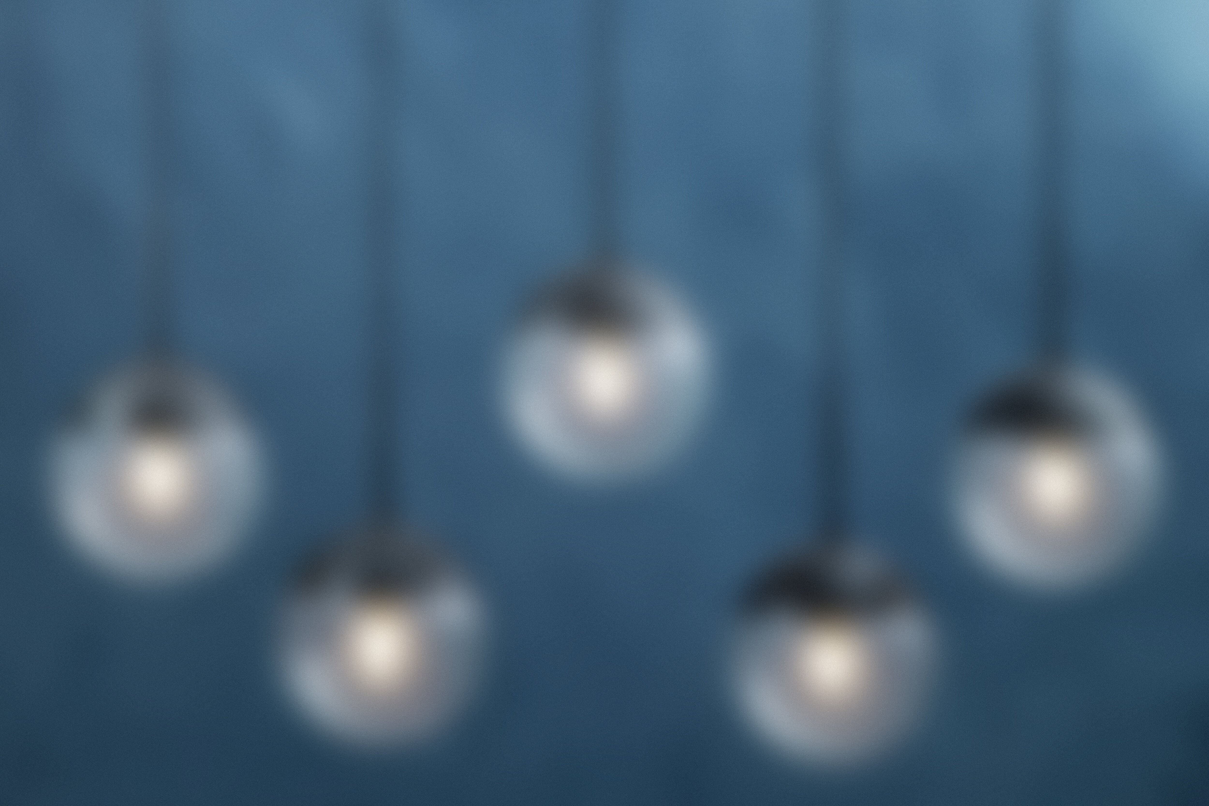 Kidston Clear Glass Shades Pendant Light